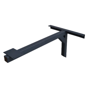 Large Cantilever Cast Iron Wall Mounted Table Base