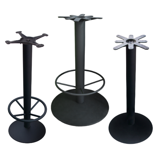 Bar Height Round Cast Iron Base